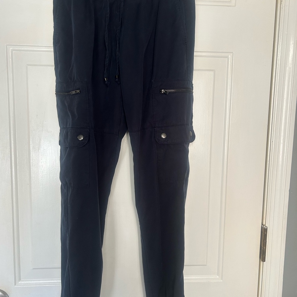 Banana Republic Navy Cargo Joggers